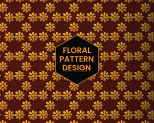 Luxury floral pattern or Elegant astract background in minimalistic linear style.Simple and Minimal Wallpaper Pattern design.