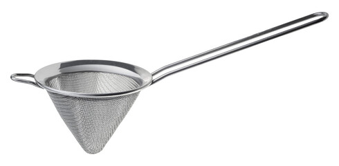 Metal mesh or Tea strainer.  Sieve for cooking cut out