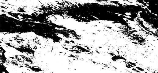 Obraz premium Rough black and white texture vector. Distressed overlay texture. Grunge background. Abstract textured effect. Vector Illustration. Black isolated on white background. EPS10