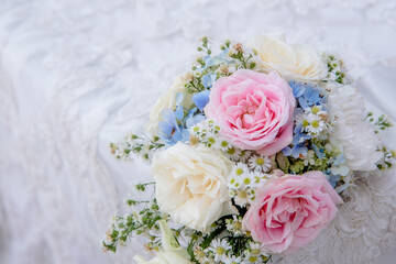Indonesian outdoor wedding decoration from another customs and culture
