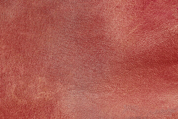 Beautiful red background with leather texture with red veins of red leather background