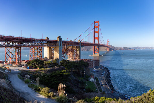 Golden Gate Bridge and Battery East