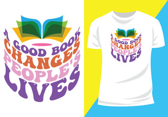 Book t-shirt design