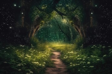 glass of water on a wooden table Generative AI