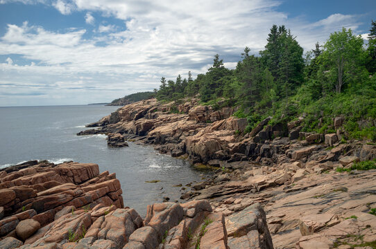 Rocky Coastline in Maine