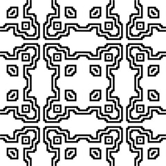Geometric pattern.  Black and white pattern for web page, textures, card, poster, fabric, textile.