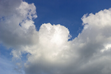 Fototapeta premium clouds in the blue sky