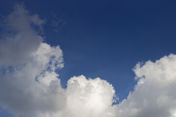 blue sky with clouds