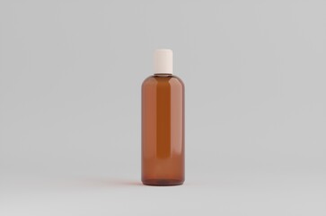 Cosmetic Bottle Mockup 3D Illustration