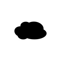 Cloud icon vector. cloud data. cloud services