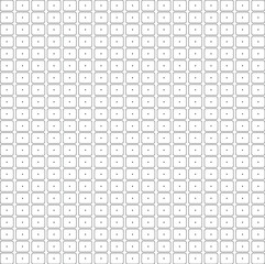 Geometric shapes with dots inside form a texture.