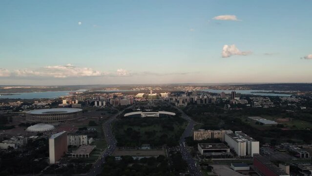 Centro da cidade de Brasilia - Brasil