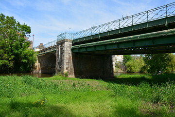 Fototapeta premium Port-Saint-Père - Le Pont de la rivière de l'Acheneau