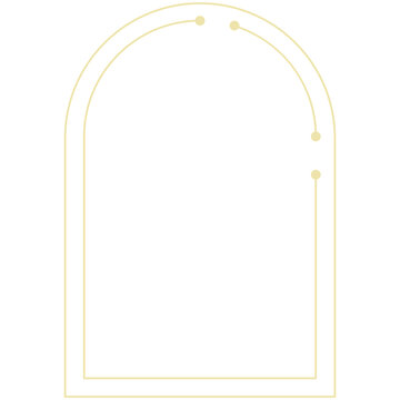 recommend clip art: Monoline Arch Frame