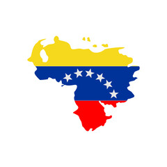 Venezuela flags icon set, Venezuela independence day icon set vector sign symbol