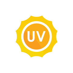UV Protection Vector Icon, Ultraviolet Logo