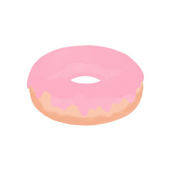 Pink donut