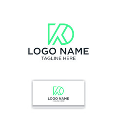 Logo initial KD