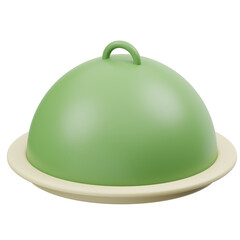 Food Cover 3D Icon