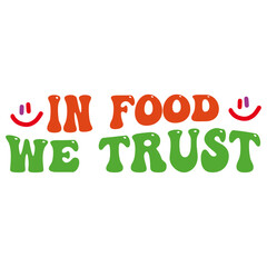 Retro Kitchen T-shirt Design, Vector