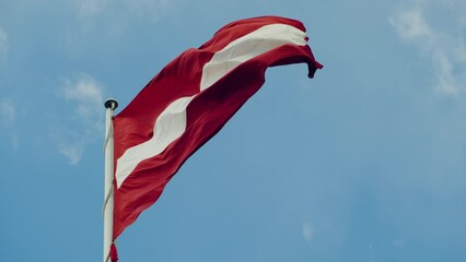 Rīga of Latvia in the month of April