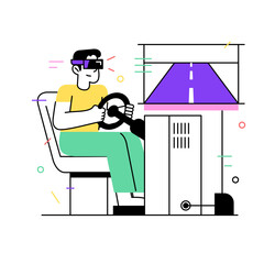 Digital Product Development Illustration Launching Digital Marketing Mobile App Teamwork Project Scheduling Office Situation Discussion Meeting Problem Solving Sales Growth Increment Increase Charts