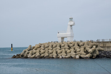 Tourist port in Korea Island