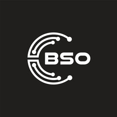 BTO letter technology logo design on black background. BTO creative initials letter IT logo concept. BTO setting shape design.
