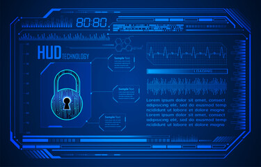 hud Padlock digital security