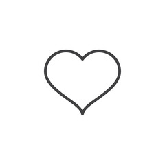 Heart line icon