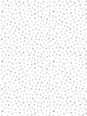 縦のビジネスミニアイコンのパターン壁紙イラスト（背景なし）