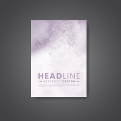 Cover template with watercolor background. Design for your cover, date, postcard, banner, logo.