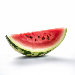 A slice of watermelon Generative AI Generated