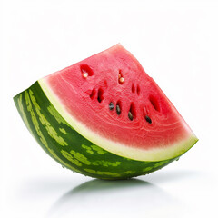 A slice of watermelon Generative AI Generated