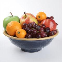 A bowl of fruit Generative AI Generated