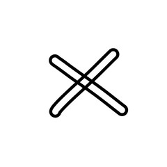 Obraz premium line doodle