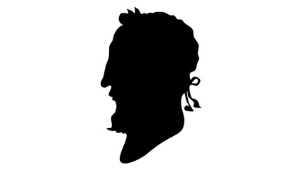 Henry II of France silhouette