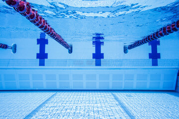Swimming pool without people in Trinidad