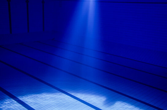 Swimming pool without people in Trinidad