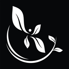 Decorative floral ornament. Vector illustration
