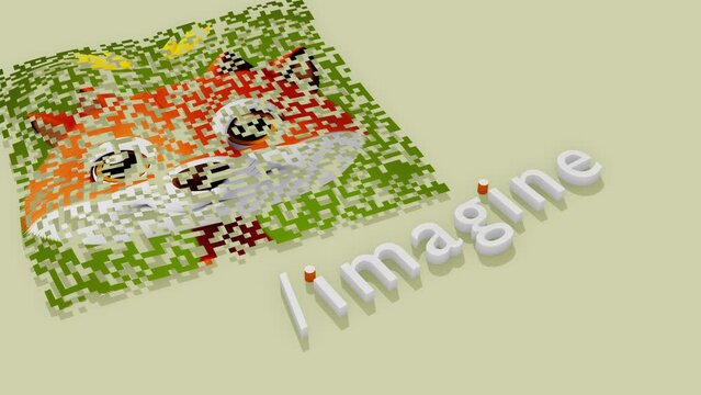 Ai / Ki erzeugte Bilder. Mit Vorstellungskraft und k&uuml;nstlicher Intelligenz zum Kunstwerk. Text zu Kunst, Illustration, Bild, Poster