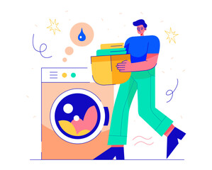 Casual Daily Life Illustration Set Touch Up Wearing Make Up Washing Clothes Taking Nap Swepping Floor Reading Newspaper Playing Games Guitar Listening Music Grocery Shopping Cooking Coffee Yoga