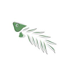 Leaf fish icon