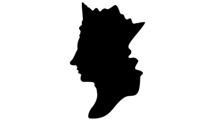 Charles V of France silhouette