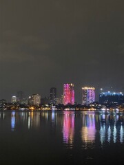 Fototapeta na wymiar West Lake, Tay Ho District, Hanoi City. 27th March, 2023