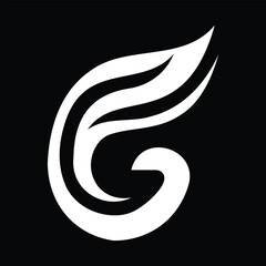 Black tribal tattoo icon and symbol template