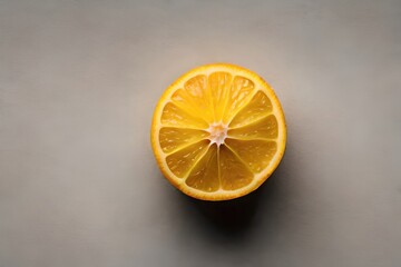 A refreshing citrusy treat, this Yuzu fruit is a feast for the eyes! The vibrant colors and juicy texture of this flat lay make it a delightful addition to any meal. Generated by AI