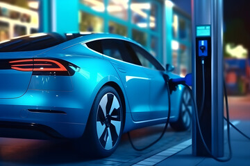 未来の車  電気自動車 |  car of the future ,electric vehicle Generative AI
