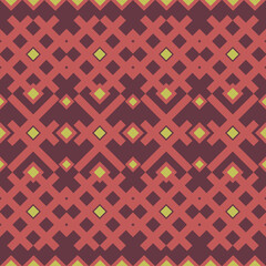 Seamless pattern with rhombuses. Vector abstract background.