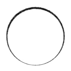 Black circle frame.	
